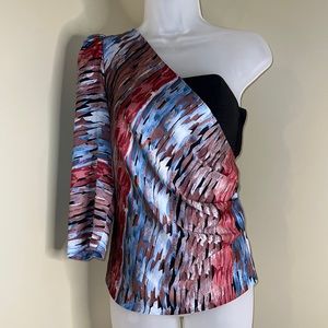 BCBGeneration Women’s One Shoulder Blouse